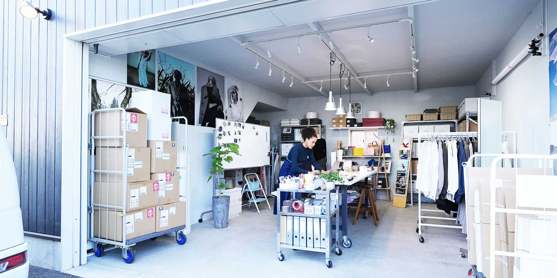 倉庫・ワークスペース・事務所・スタジオとしてガレージを活用